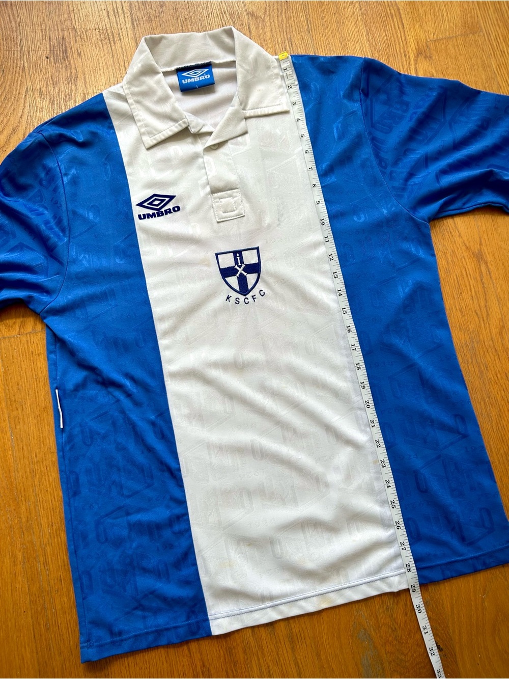 Vintage 1990s Umbro Canterbury English Club LS Jersey - Picture 8 of 8